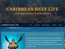 Tablet Screenshot of caribbeanreeflife.com